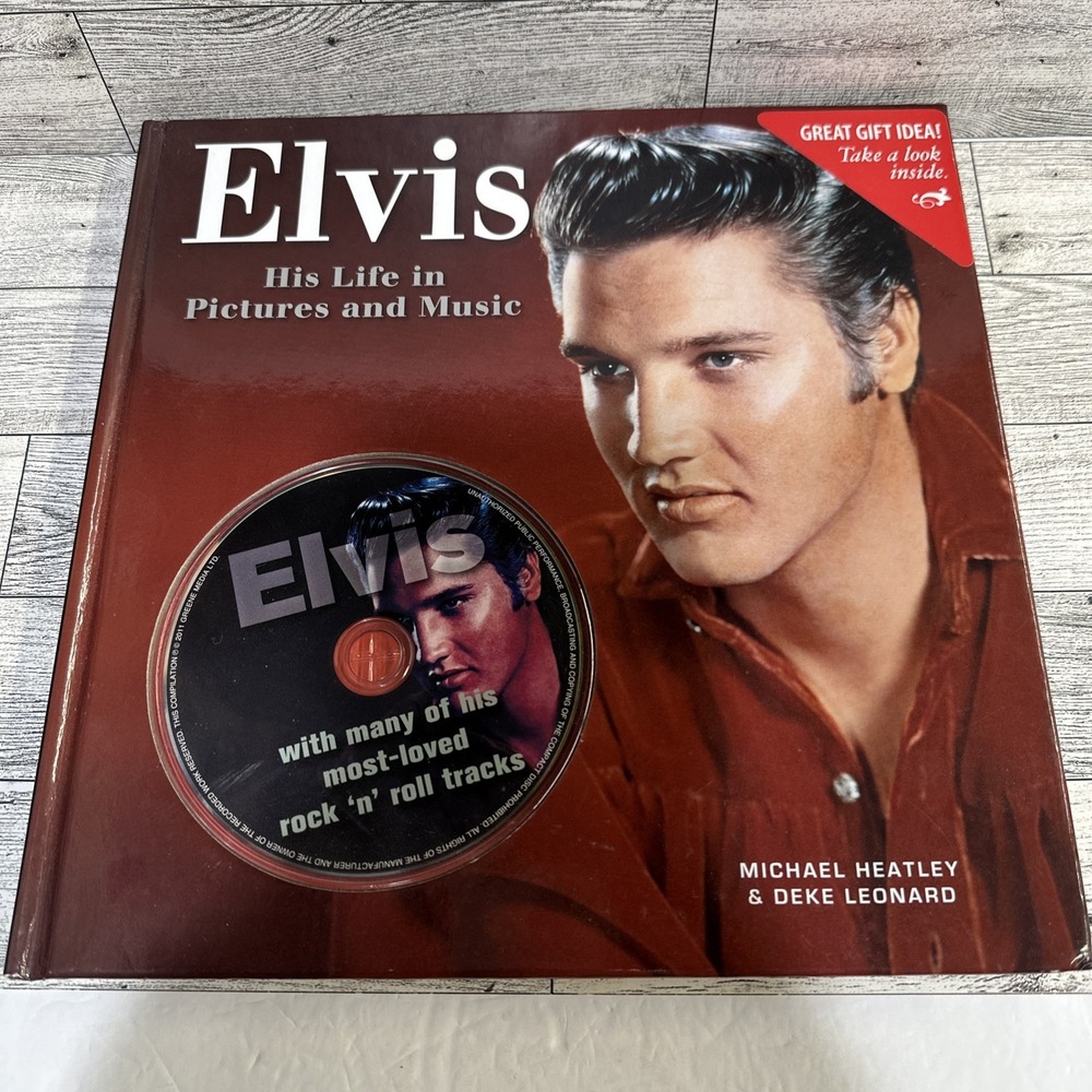Elvis Life In‎ Pictures by Michael Heatley 192 Pages * Damaged Corner*
